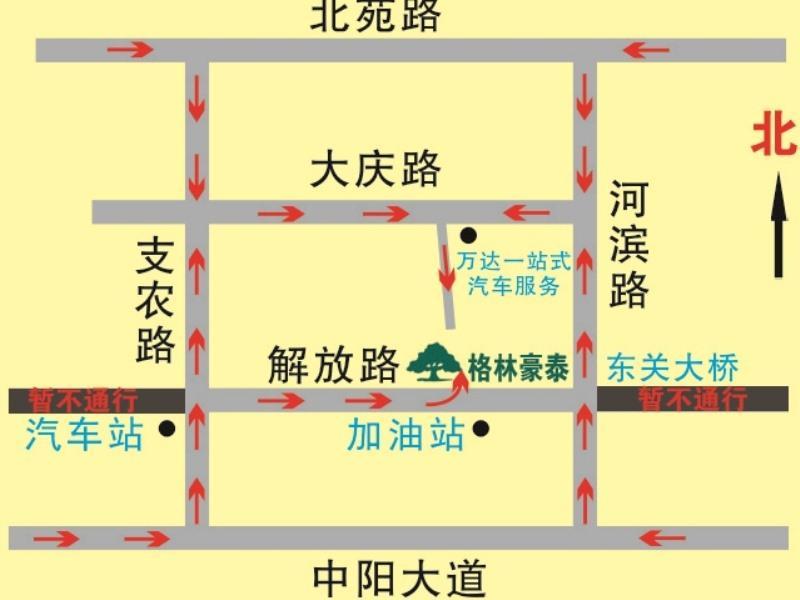 Greentree Inn Jiangsu Xuzhou Feng County East Jiefang Road Business Hotel Eksteriør bilde